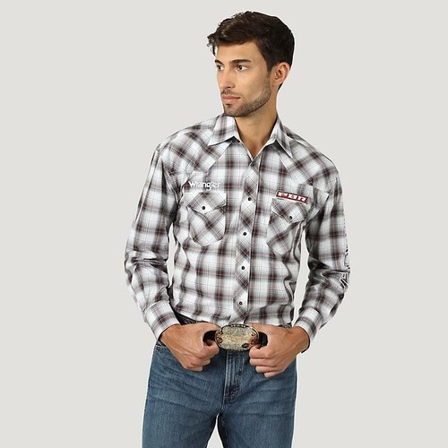 Long Sleeve Snap Shirt MHS236M 