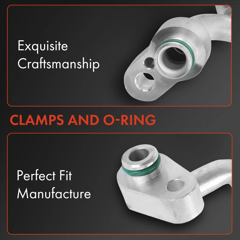 Nuevo conjunto de manguera de línea de descarga de aire acondicionado para Toyota Prius C 2012 2013 2014-2019 1,5 L Foto 3 de 4