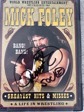 DVD dédicacé Mick Foley 2004 WWE