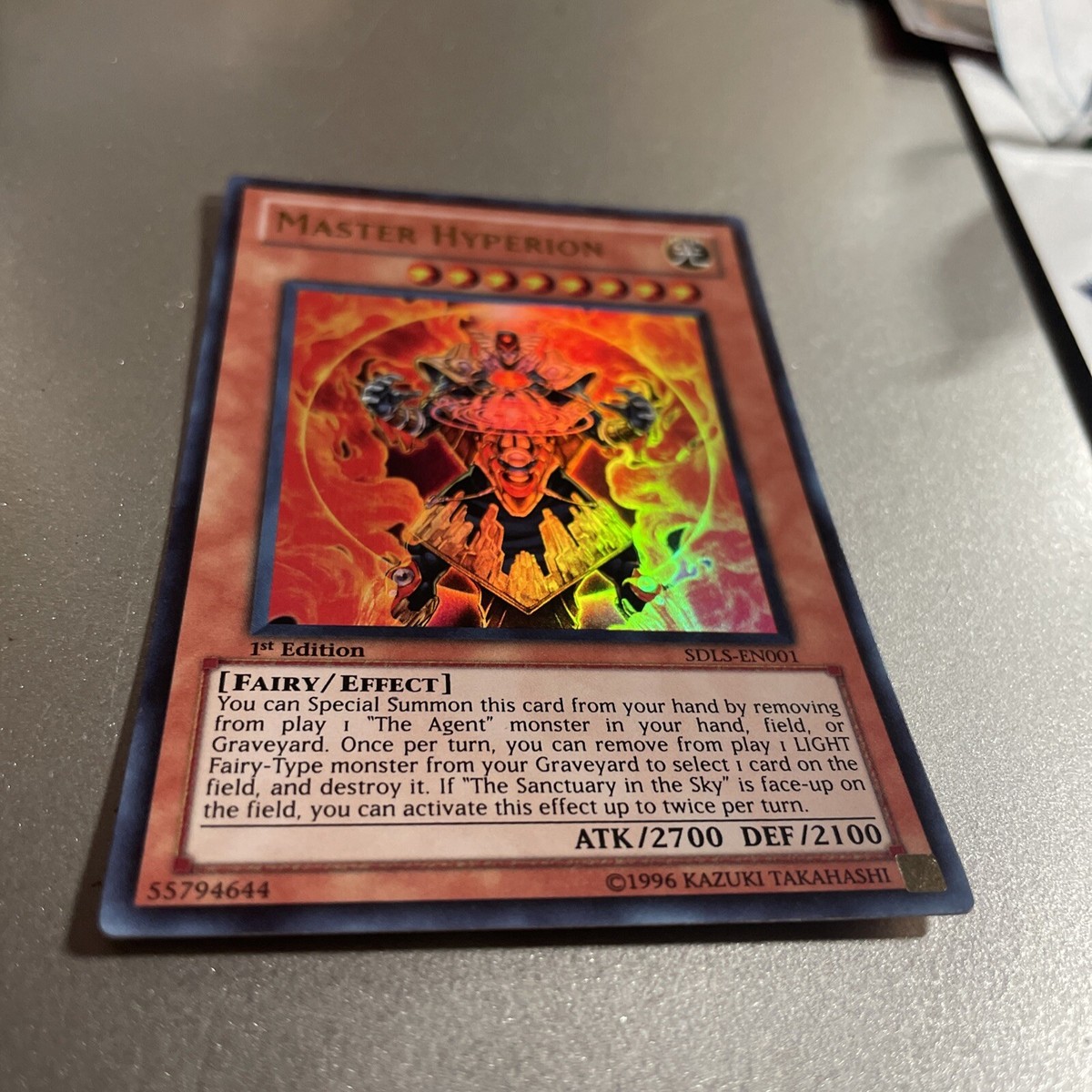 Yu-Gi-Oh! TCG Master Hyperion Structure Deck: Lost Sanctuary SDLS-EN001  1st...