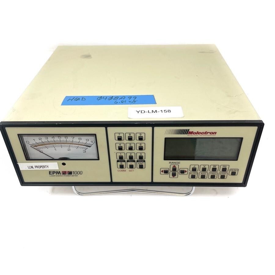 Molectron EPM1000 Laser Energy Joulemeter Power Meter with LCDFREE