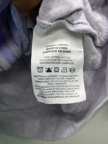Nike Girls Full Zip 100% Cotton Light Purple Swoosh Logo Hoodie Youth Size XL - Picture 9 of 10