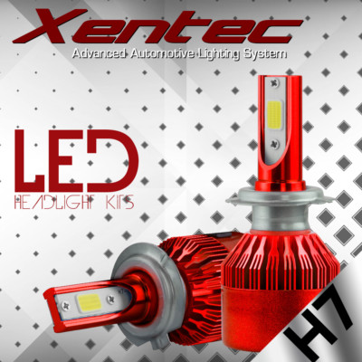 XENTEC LED HID Headlight kit H7 White for Mercedes-Benz S350 1995-2006
