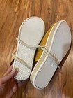 MIA Delena Womens Sandal, Mustard yellow color, sz 8 Espadrille, lace-up closure — photo 7