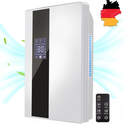Elektrischer Luftentfeuchter Dehumidifier Raumentfeuchter Entfeuchter Bautrockne