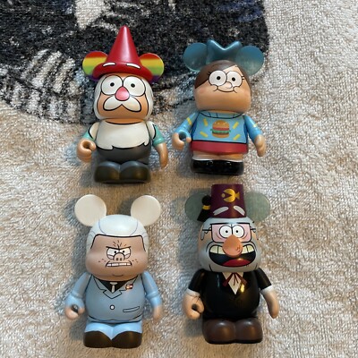 Disney Vinylmation Gravity Falls Lot of 4 Mabel Gnome Lil Gideon