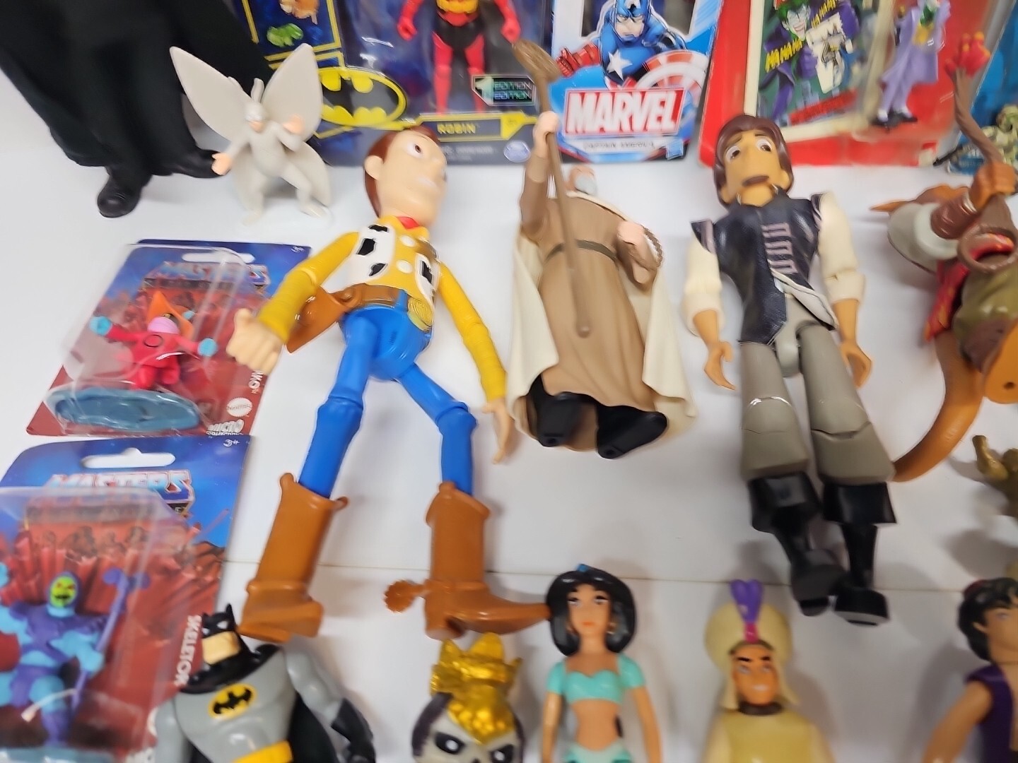 Vintage to Current Action Figure & Vehicle Lot Of 45 Reseller Bulk Lot