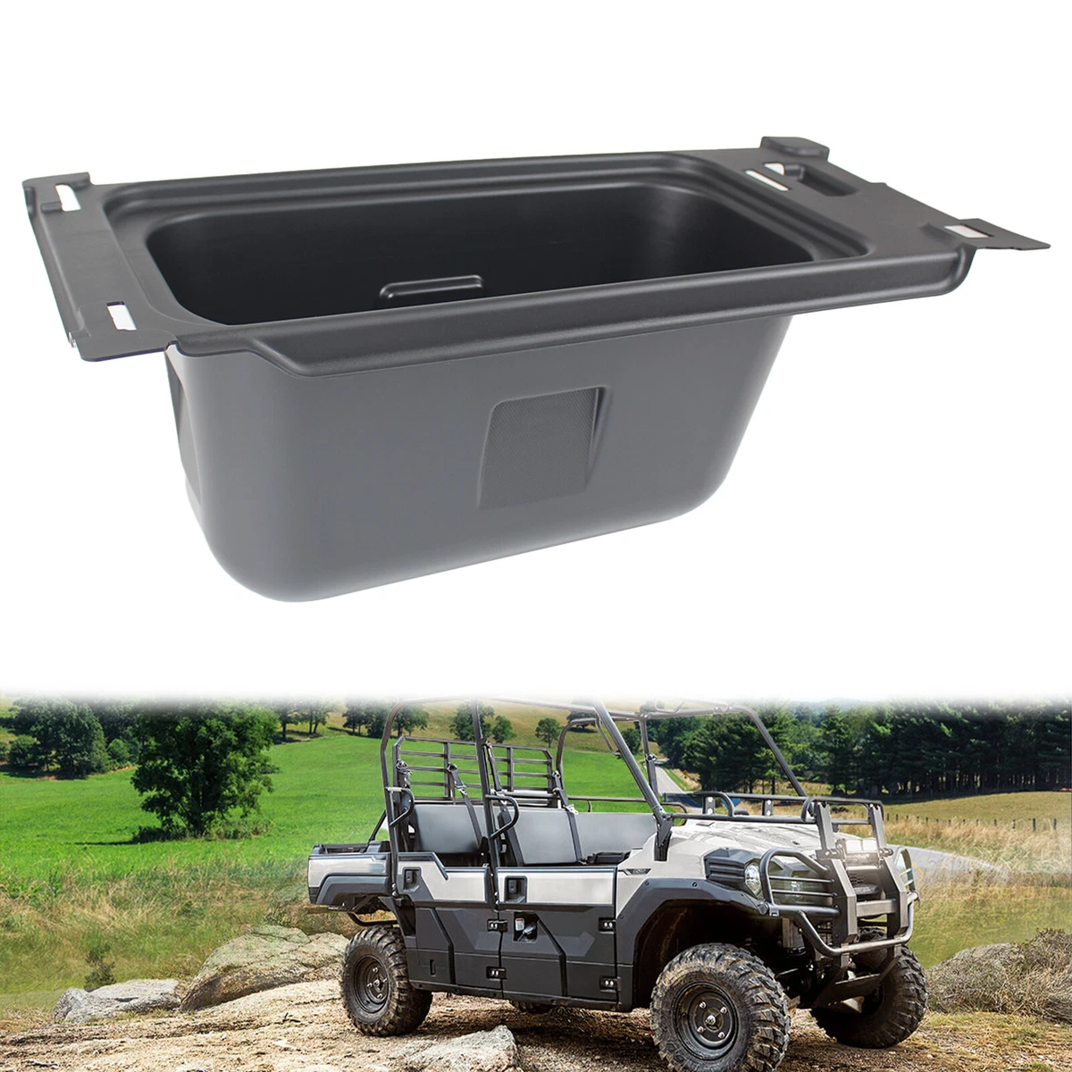 Underseat Storage Box for Kawasaki Mule PRO-FX FXR FXT DX DXT