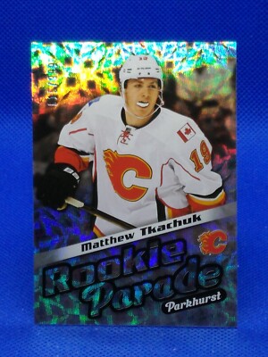2016-17 Upper Deck Parkhurst Rookie Parade /999 Matthew Tkachuk #RP23 Rookie RC