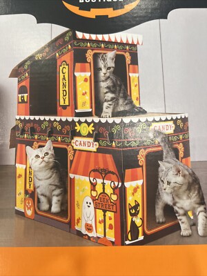 Story Cat Scratcher/House Hyde And Eek Cat Scratcher Treat Boutique 
