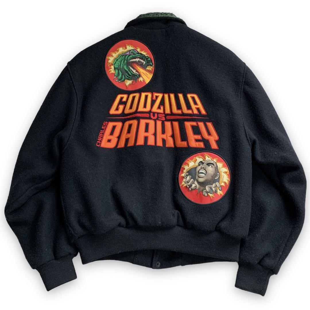 Barkley vs Godzilla very rare USA made 90s NIKE Nike stadium Barkley vs Godzilla very rare USA made 90s NIKE Nike stadium