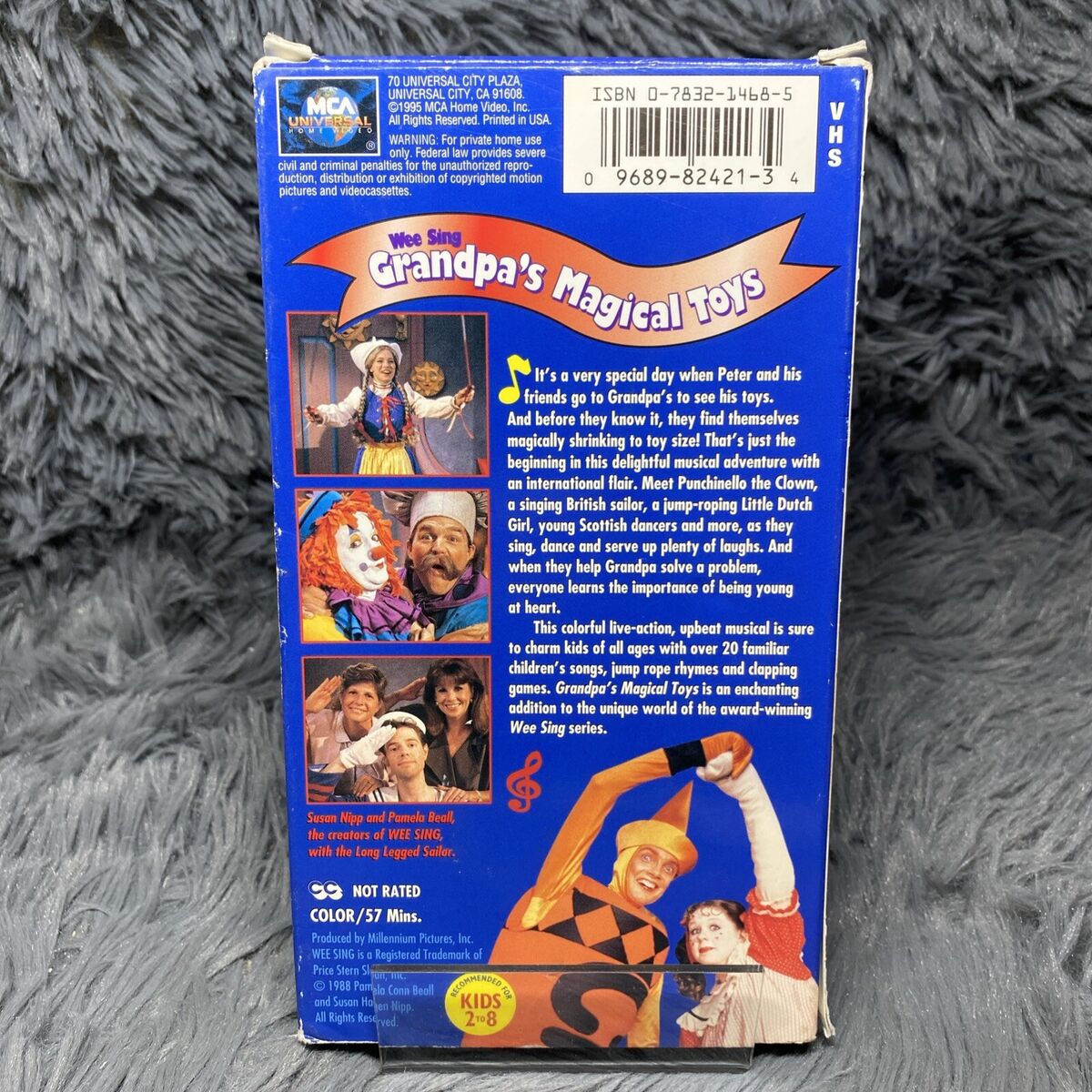 Wee Sing Grandpa's Magical Toys VHS Tape 1988 A Lively Wee Sing Grandpa's Magical Toys VHS Tape 1988 A Lively
