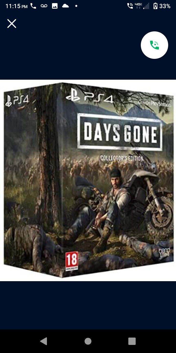 Days Gone Collectors Edition - Ps4