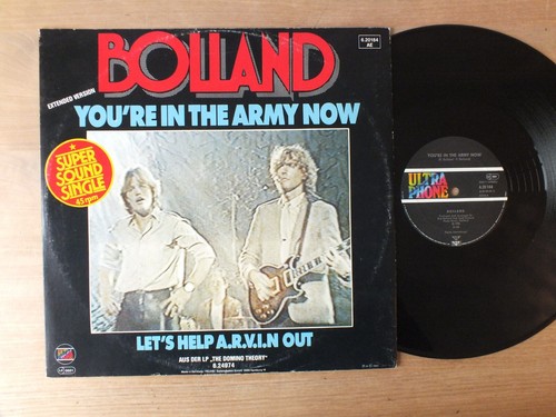Bolland - You're In The Army Now 12" Maxi Vinyl vg++ - Picture 2 of 2