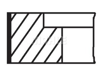 Mahle Original Piston Ring Kit 009 32 N0
