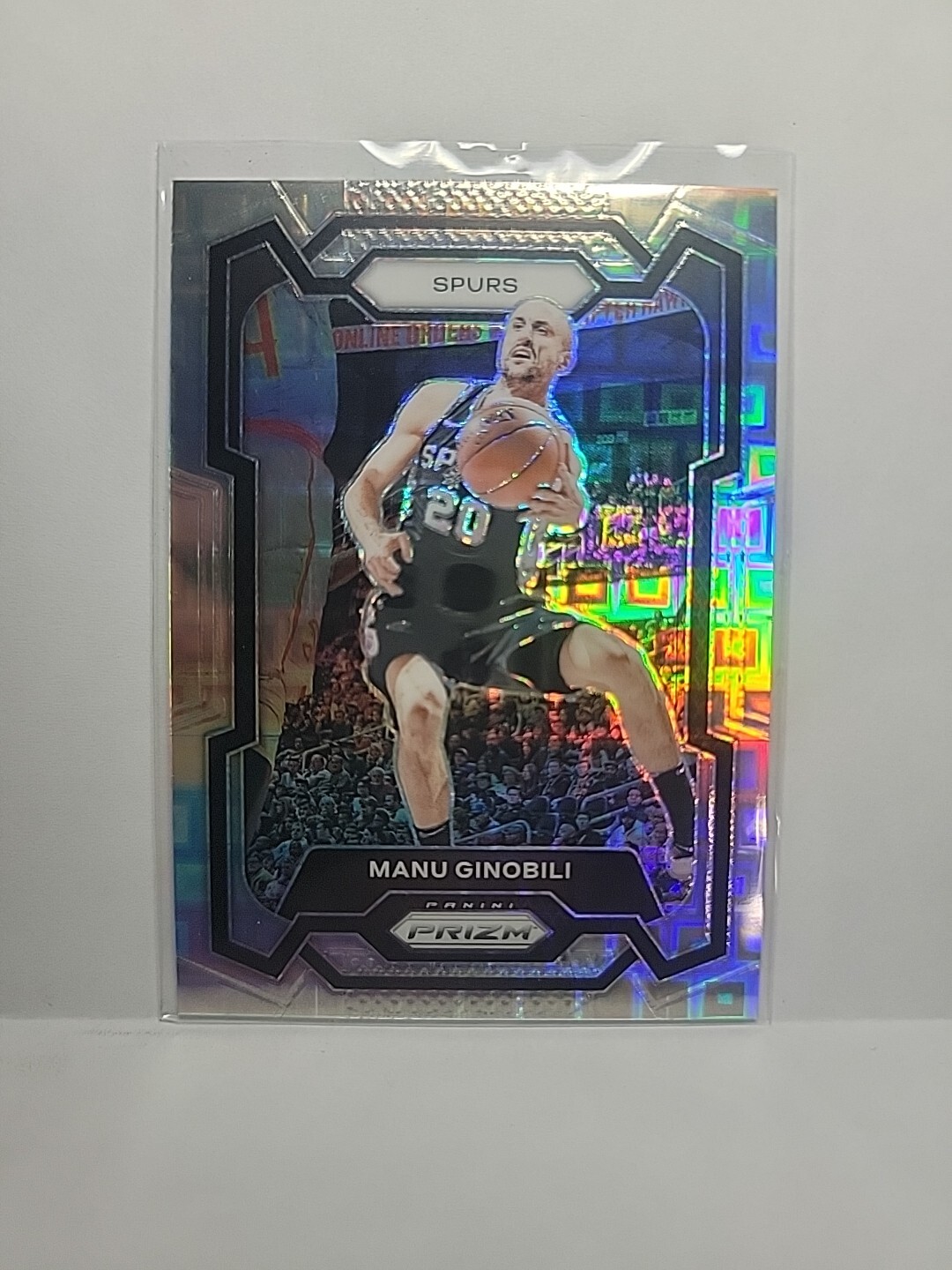 2023-24 Panini Prizm Pandora Limited Manu Ginobili /150 SP Exclusive Card