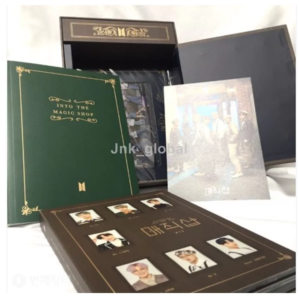 BTS 5th Muster Magic Shop DVD 4 DVD+ Full Box +NO Photo Card + Free Track