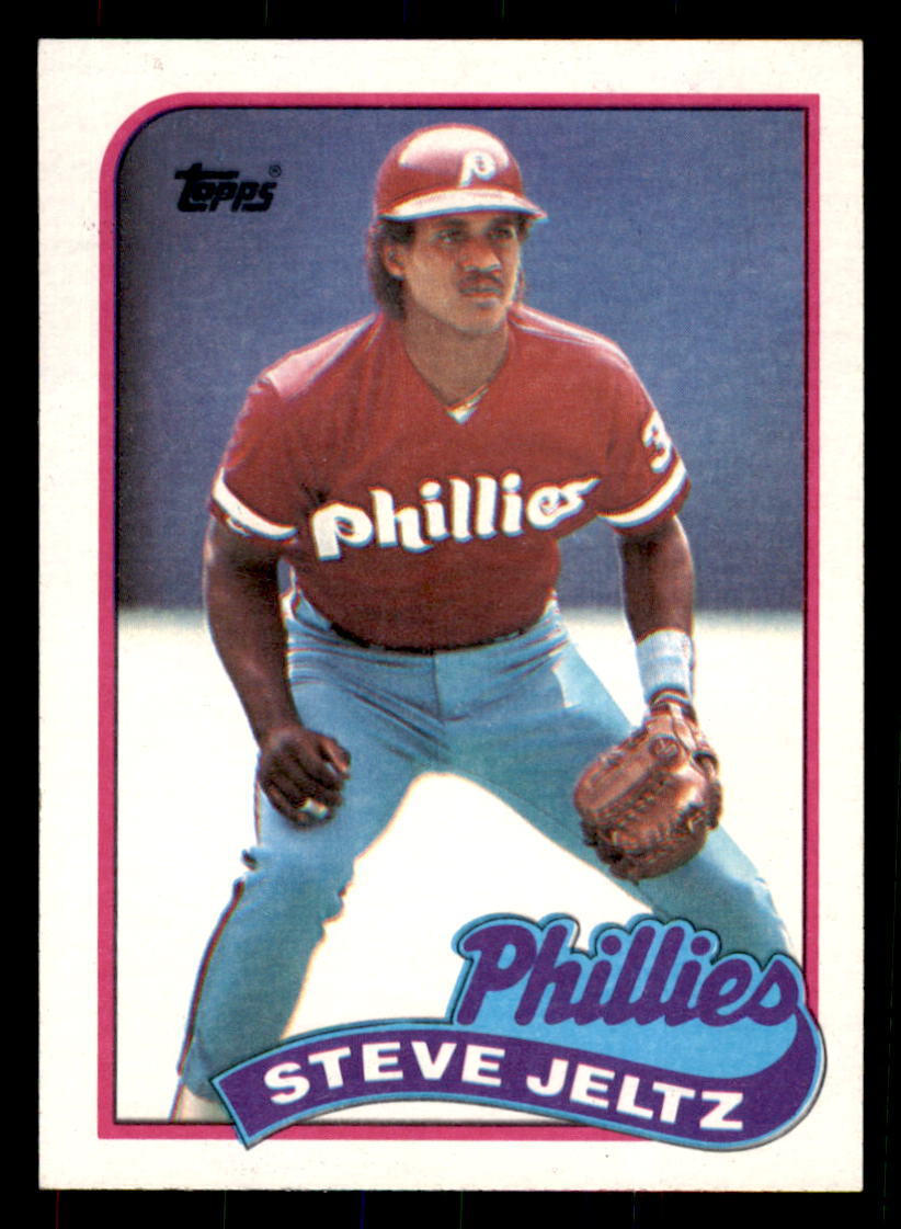 1989 Topps #707 Steve Jeltz Philadelphia Phillies | eBay