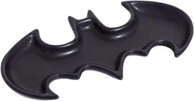 OFFICIAL BATMAN LOGO TRINKET TRAY COIN KEY ACCESSORY DISH HMB