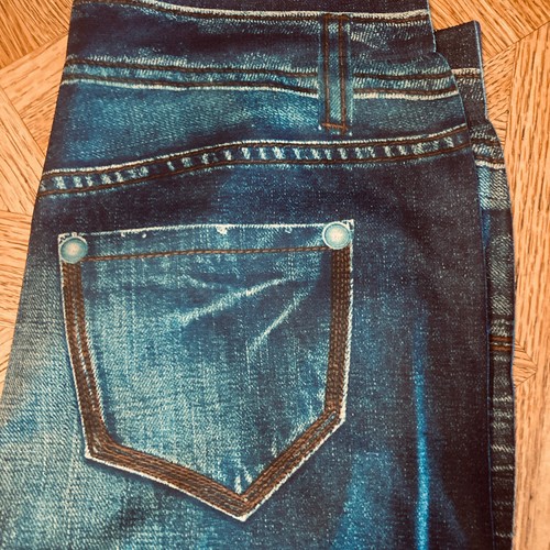 Stretch Jeggings Girl's Image of Jeans on Material, 5XL But W =28" and L=28" - Picture 9 of 9