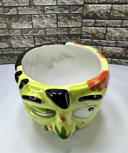 Barattolo di biscotti in ceramica halloween horror non morti mostro testa zombie CandyBowl cervello! - Foto 14 di 24