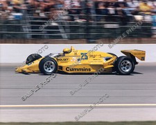 AL UNSER 1987 INDY 500 WINNER CUMMINS SPECIAL AUTO RACING 8X10 PHOTO #2