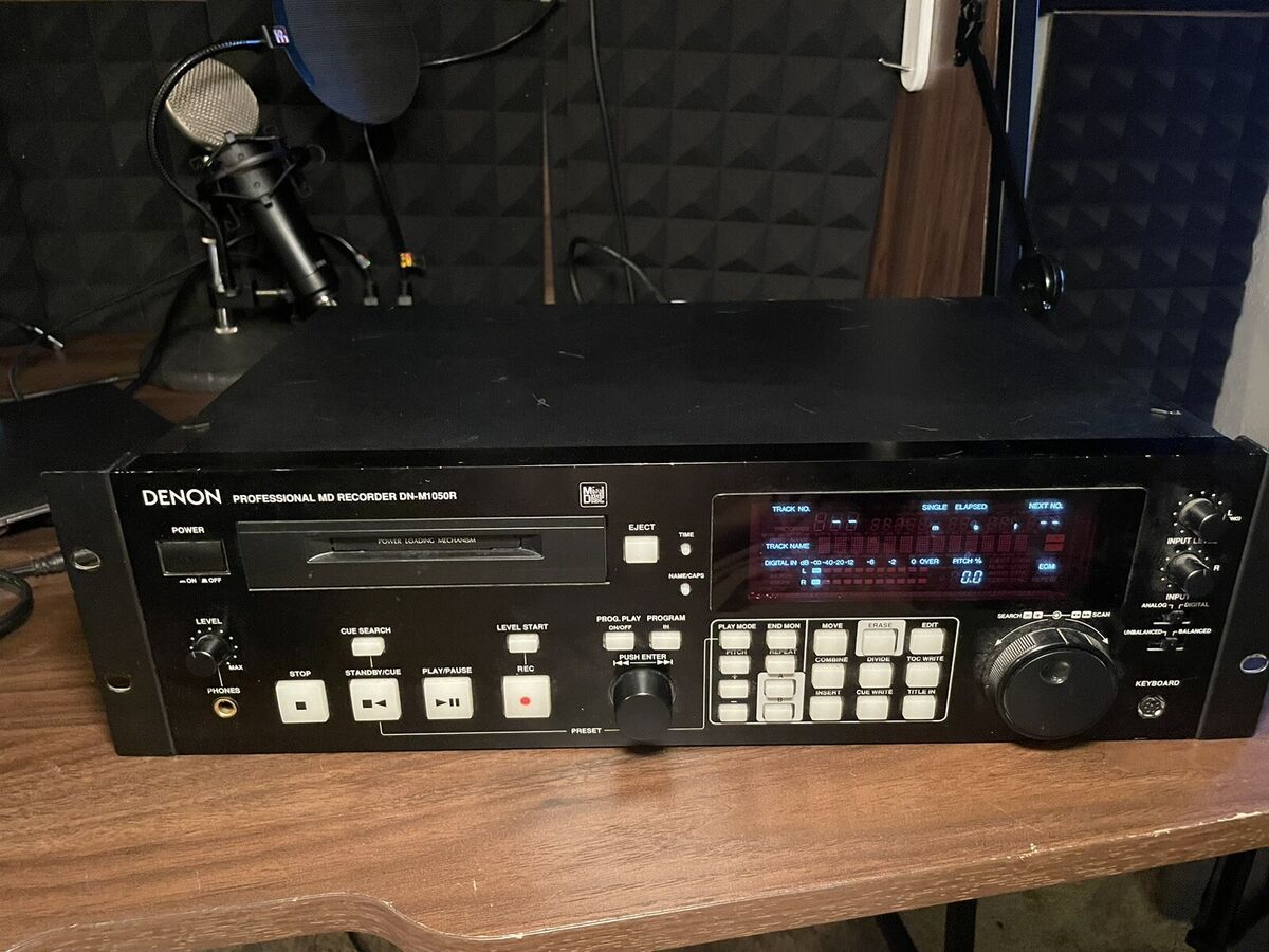 Denon DN-M1050R Professional Mini Disc Recorder Needs Denon DN-M1050R Professional Mini Disc Recorder Needs