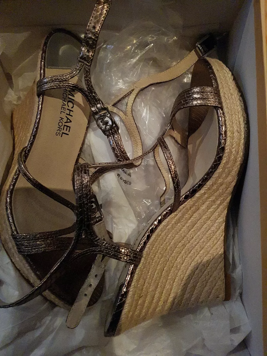 Michael kors hotsell cicely wedge