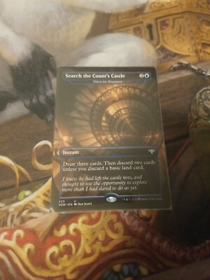 Search The Count's Castle (Thirst For Discovery) MTG Crimson Vow - Pack Fresh -