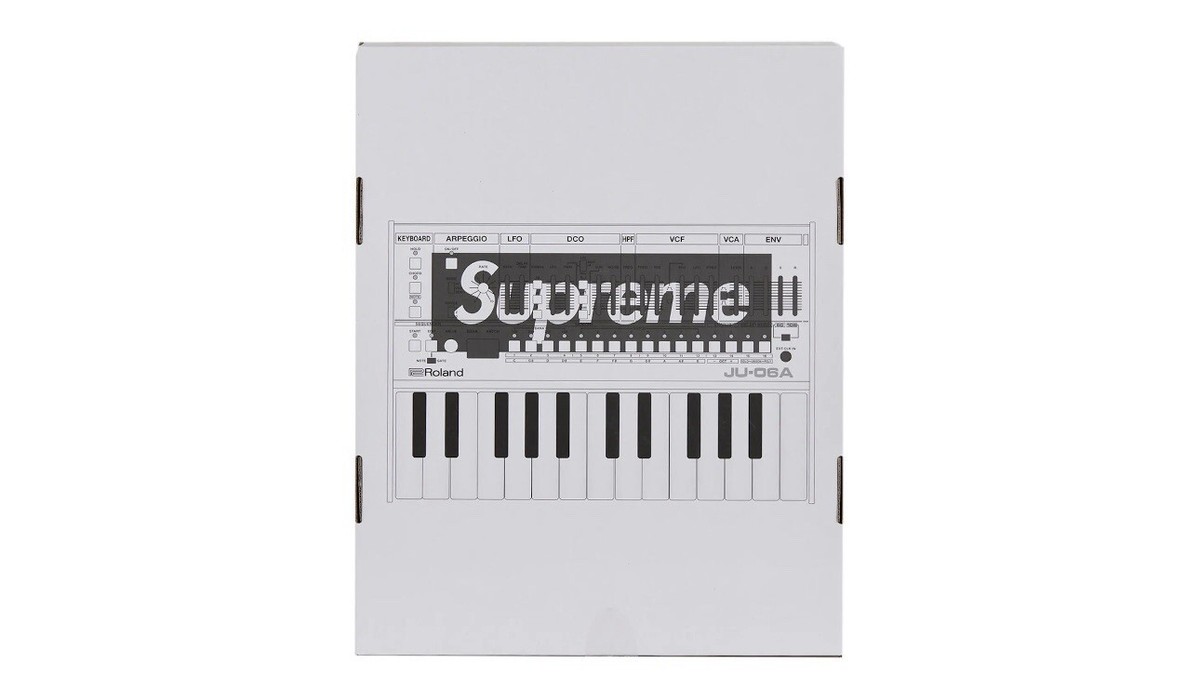 Supreme®/Roland ju-06a synthesizer White Brand New | eBay