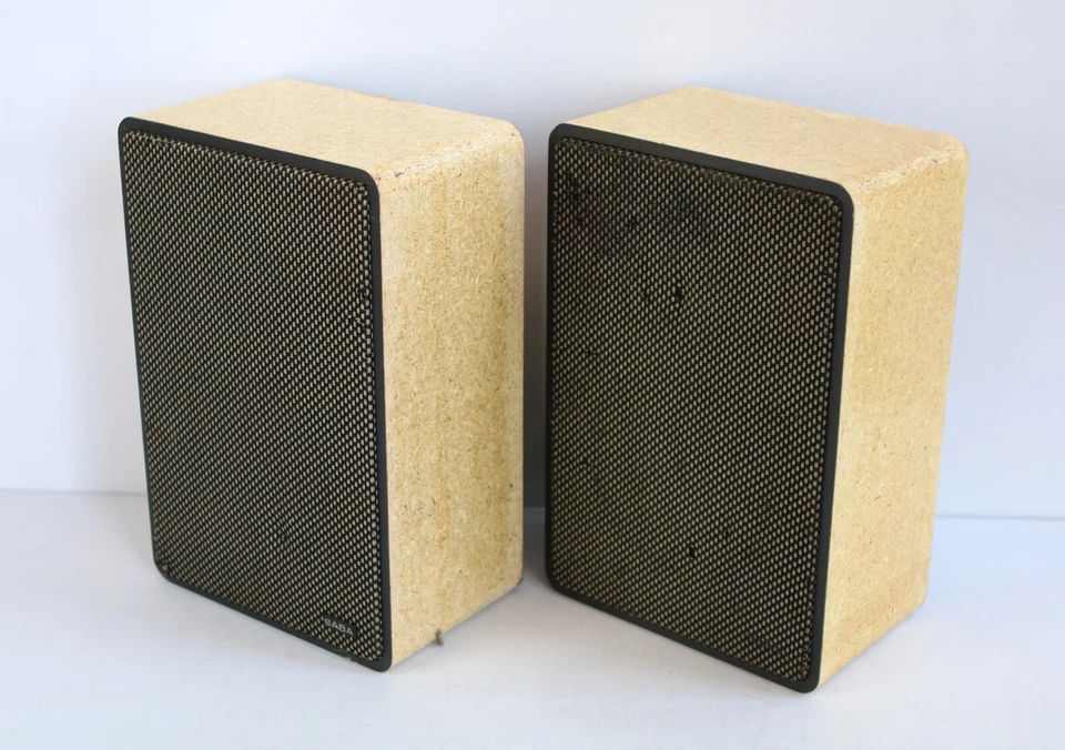SABA Box 30 Diffusori – Coppia – Vintage HiFi – 15W /30W / 4 Ohm - Immagine 3 di 4