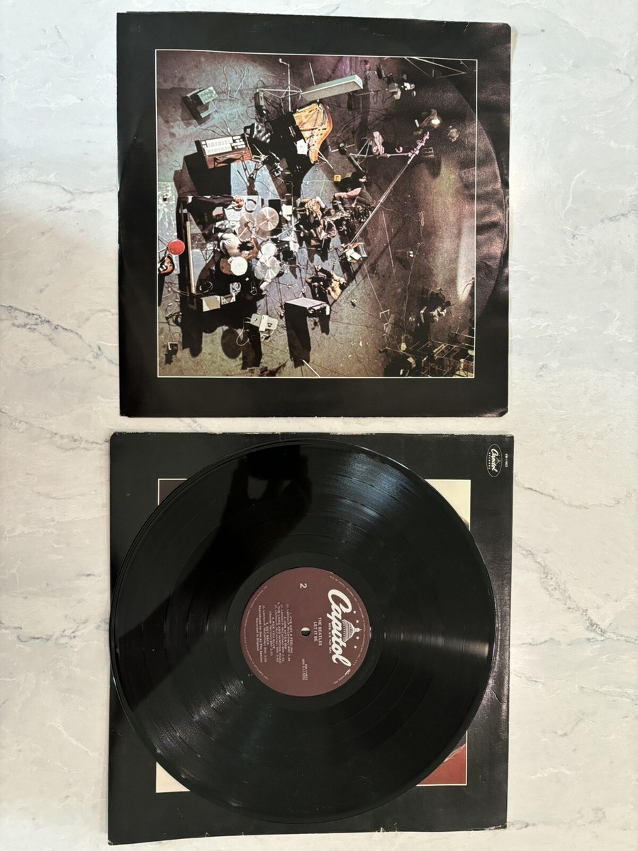 The Beatles Let It Be LP VG/VG Capitol Records SW-11922 Purple