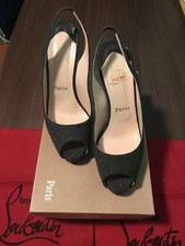 Authentic Christian Louboutin Slingback Pumps Size 38.5