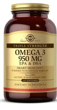 Solgar Omega-3 EPA & DHA, Triple Strength #100 Exp2027