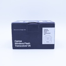 Cactus Wireless Flash Transceiver V6 - Open Box Missing Mini USB Port Cover