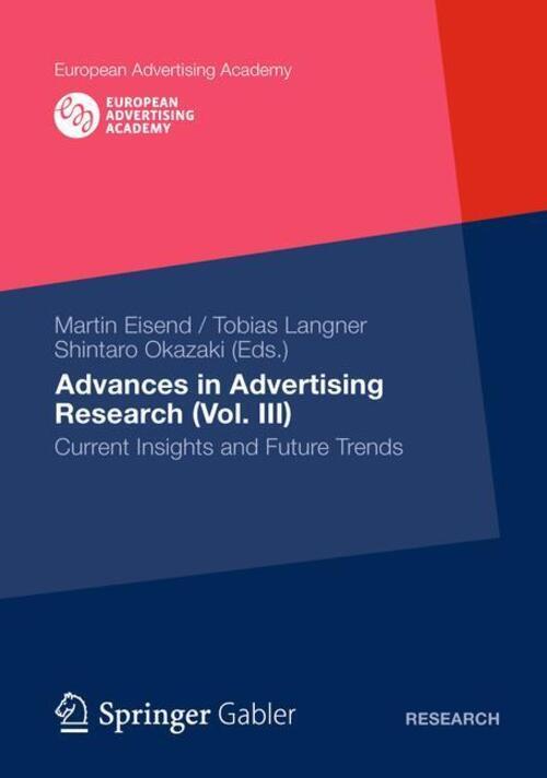 Thumbnail - Advances In Advertising Research (vol. Iii) Current Insights And