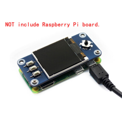 1.44  Screen Display HAT für RPI 0 Raspberry Pi Zero 2 W WH A 3 Model B Plus 4 5