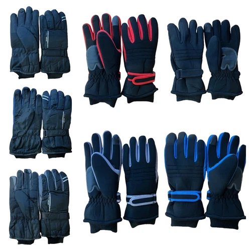 Mens Waterproof Ski Gloves High Quality Snow Warm Winter Gloves