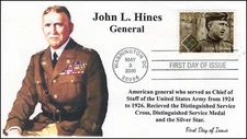 AO-3393, 2000, distinguished soldiers, First Day Cover, Add-on Cachet, John L Hi
