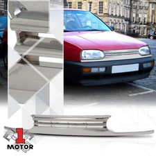 For 1993-1999 Vw Golfcabrio Mk3 Horizontal-bar Chrome Abs Front Bumper Grille For 1993-1999 Vw Golfcabrio Mk3 Horizontal-bar Chrome Abs Front Bumper Grille