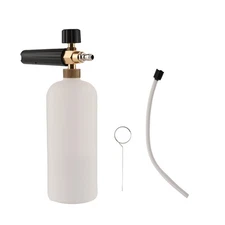 1/4" Car Wash Soap Lance Snow Foam Washer Gun Cannon Spray Pressure Bottle