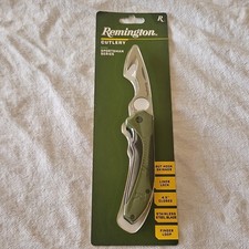 Remington Sportsman Series Hunting Knife Gut Hook Liner Lock 4.5" Closed 