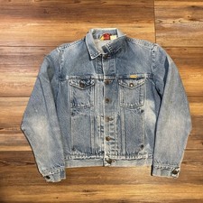 Vintage 80s Rustler Denim Trucker Jacket Medium Made In USA