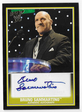 BRUNO SAMMARTINO 2013 WWE TOPPS AUTO AUTOGRAPH CARD!