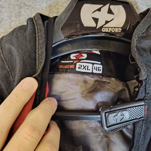 Oxford Mondial 1.0 Advanced Textile Motorcycle Jacket Size 2XL - Picture 4 of 18