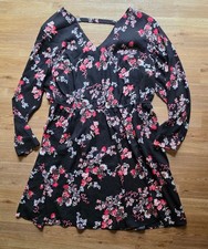 Women's LOFT Plus Floral Dress Size 26