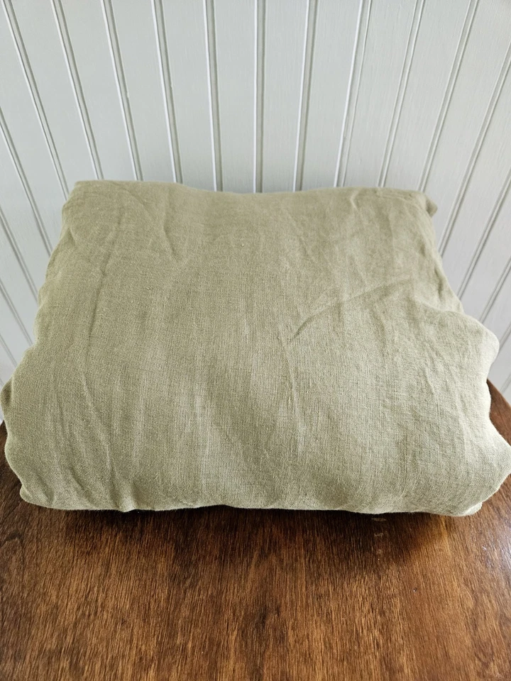 Funda nórdica Quince lino aloe europea talla king/cali nueva sin etiquetas (6160) Foto 4 de 4