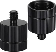 2 PCS Tripod Adapter Laser Level Tripod Conversion Adapter 5/8-11 Female to 1/4