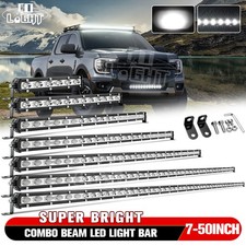 7132026324450 Inch Offroad Led Light Bar Spot Flood Combo White For Truck 7132026324450 Inch Offroad Led Light Bar Spot Flood Combo White For Truck