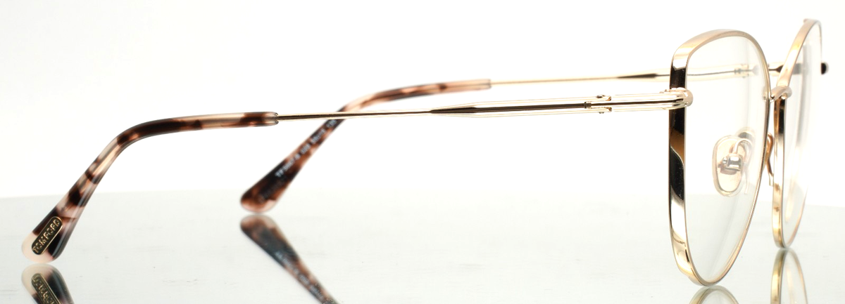 TOM FORD TF5667-B 028 Rose Gold Womens Cat Eye Eyeglasses 55  display picture 2